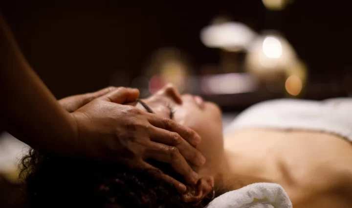 Japanse hoofdmassage
